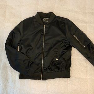 Black Bomber Jacket